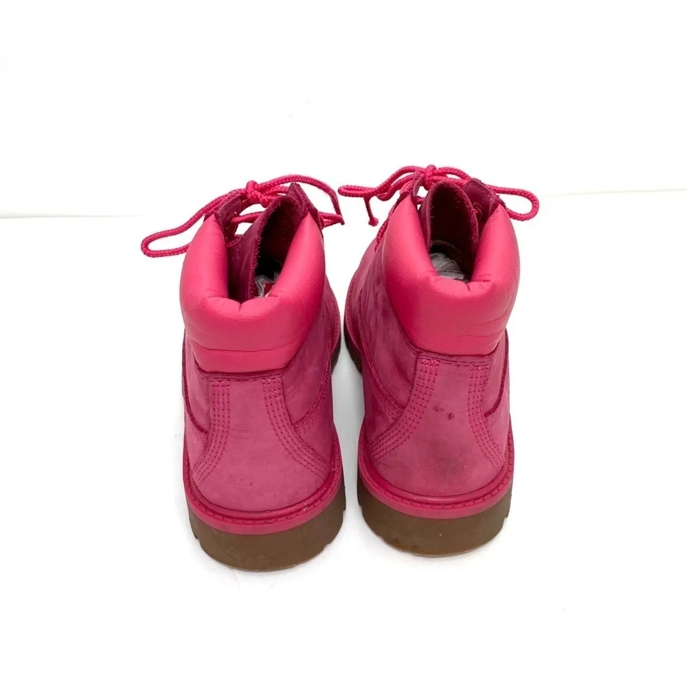 TIMBERLAND 6 inch Premium Waterproof Primalor 200-Gram Lace Up Boot in Pink